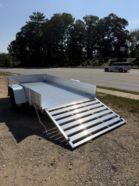 New 2027 Aluma 6310ESA-S-TG Utility Trailer / All Aluminum / 63" wide x 10' Long