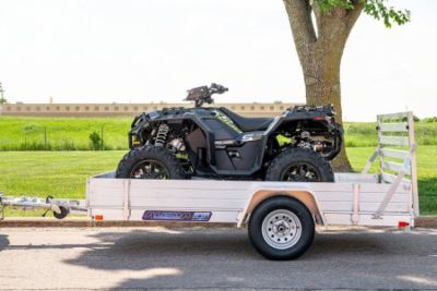 New 2027 Aluma 6310ESA-S-TG Utility Trailer / All Aluminum / 63" wide x 10' Long