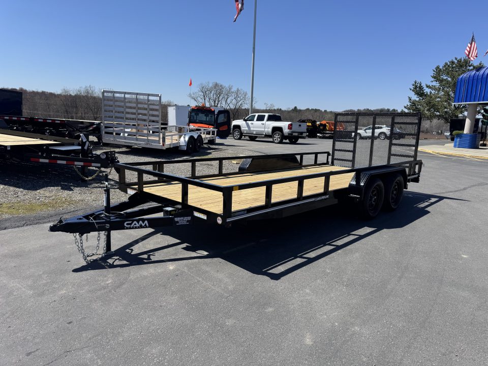 New 2026 Cam Superline P-UTT8218-070 7X18 TA Utility Trailer