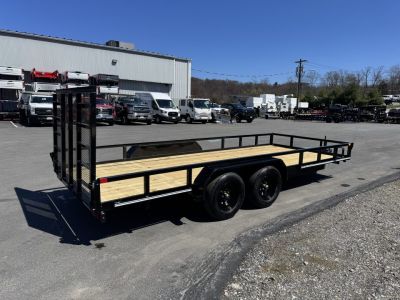 New 2026 Cam Superline P-UTT8218-070 7X18 TA Utility Trailer