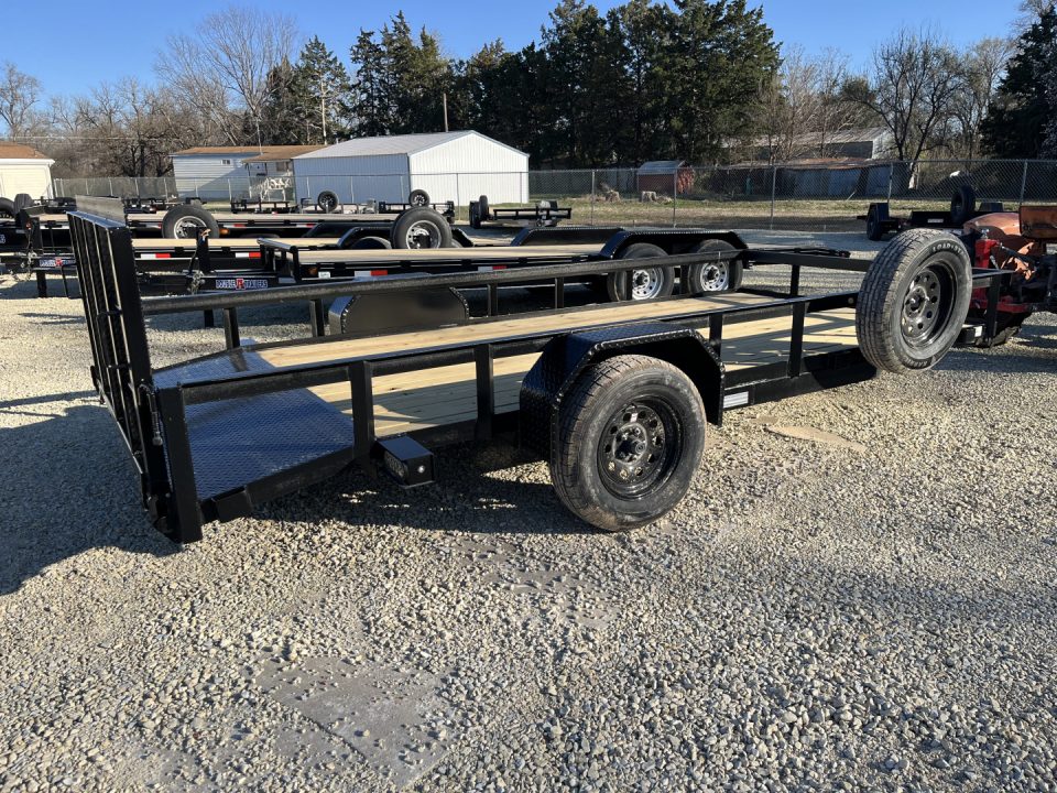 New 2027 Stag Trailers 76"x14' Dovetail Utility Trailer Utility Trailer