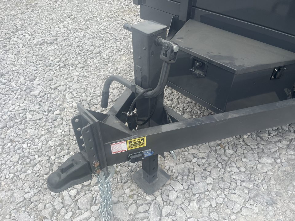 New 2026 Triple R 7X14 DUMP TRAILER 14K W/TARP-RAMPS-SPREADER GATE Dump Trailer