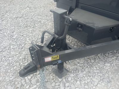 New 2026 Triple R 7X14 DUMP TRAILER 14K W/TARP-RAMPS-SPREADER GATE Dump Trailer