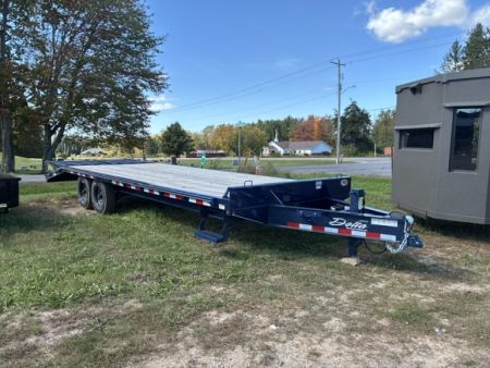 New 2026 Delta Trailers 25' Deckover 16k Equipment Trailer