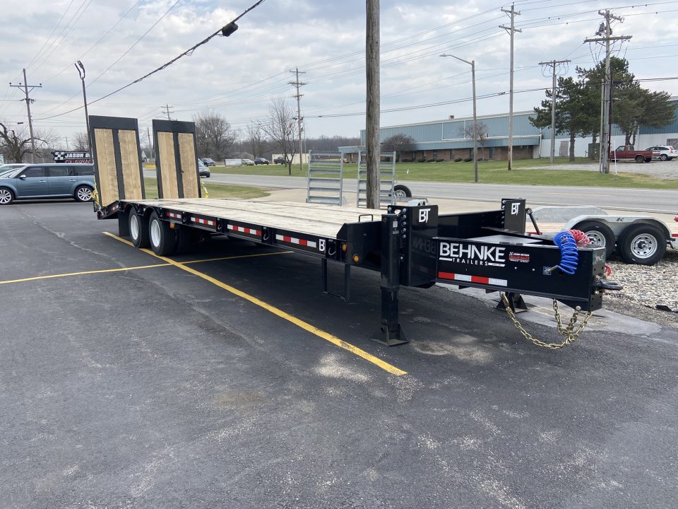 New 2026 Behnke FB8X31SDPT-40L Equipment Trailer