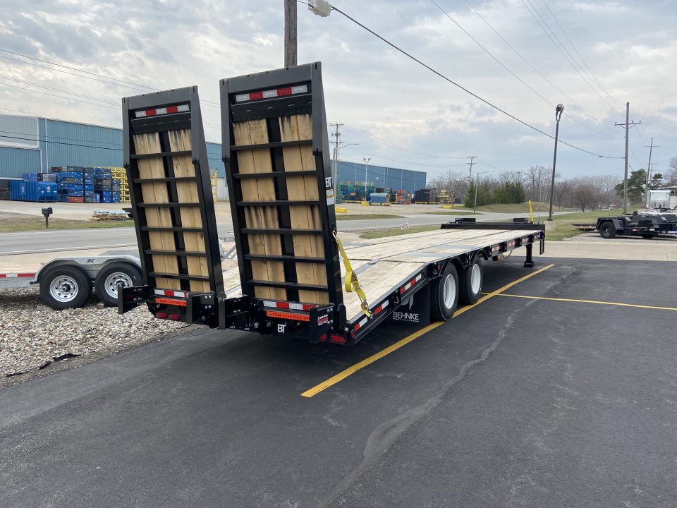New 2026 Behnke FB8X31SDPT-40L Equipment Trailer