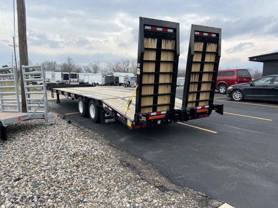 New 2026 Behnke FB8X31SDPT-40L Equipment Trailer