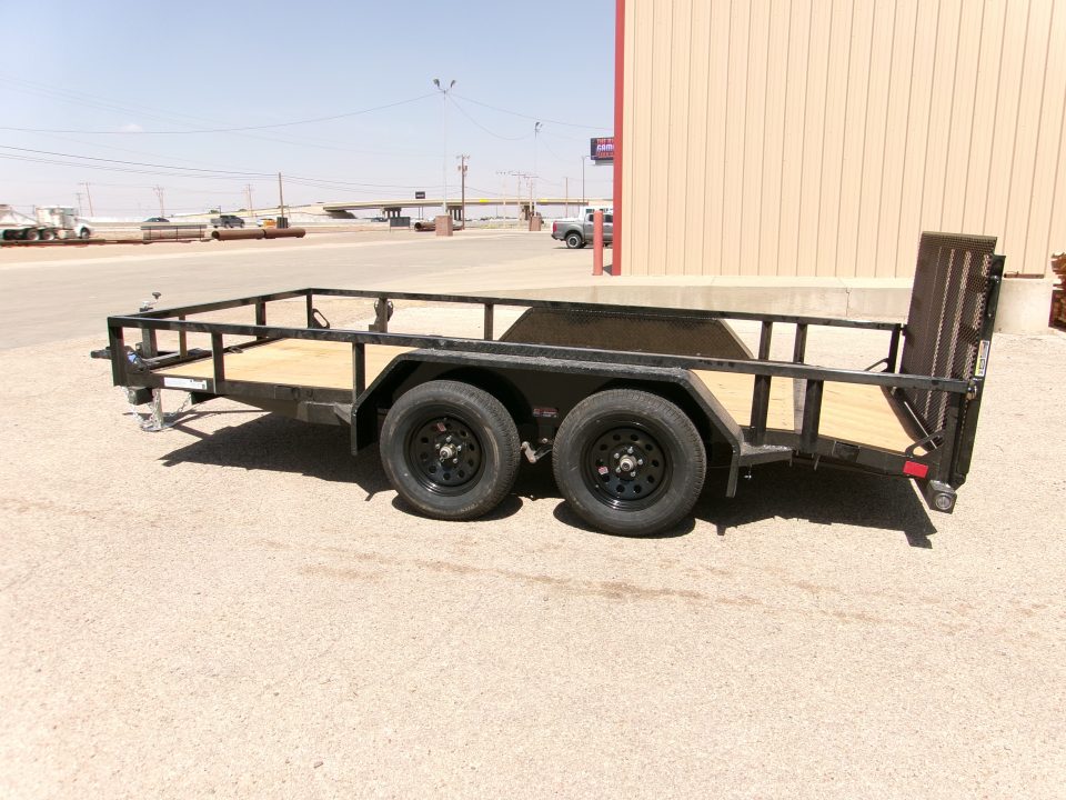 New 2026 Load Trail 77x14 Tandem Utility w/ 2'Dove & 3' Ramp Gate 7k