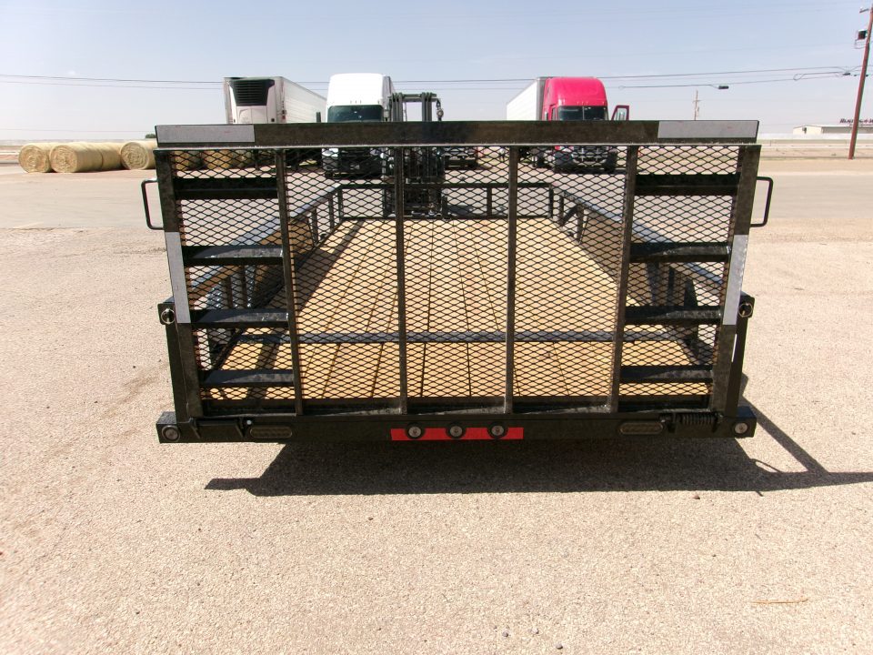 New 2026 Load Trail 77x14 Tandem Utility w/ 2'Dove & 3' Ramp Gate 7k