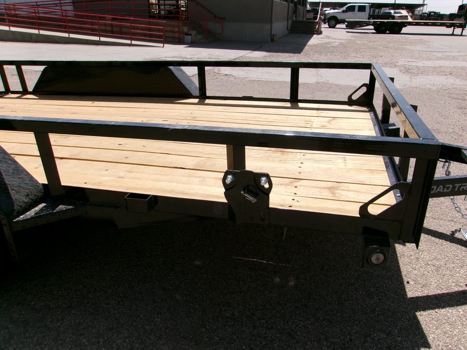 New 2026 Load Trail 77x14 Tandem Utility w/ 2'Dove & 3' Ramp Gate 7k