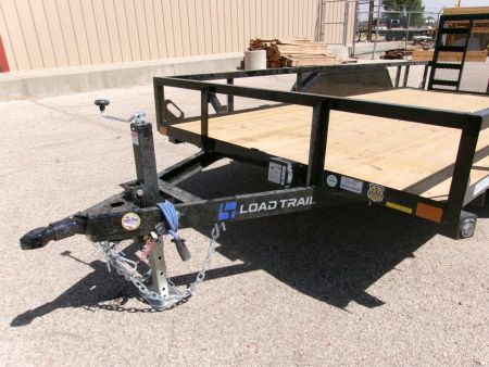New 2026 Load Trail 77x14 Tandem Utility w/ 2'Dove & 3' Ramp Gate 7k