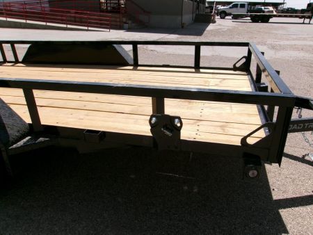 New 2026 Load Trail 77x14 Tandem Utility w/ 2'Dove & 3' Ramp Gate 7k