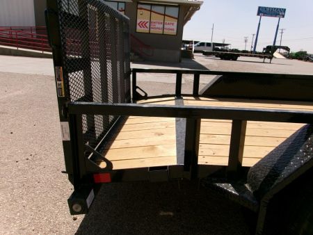 New 2026 Load Trail 77x14 Tandem Utility w/ 2'Dove & 3' Ramp Gate 7k