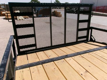 New 2026 Load Trail 77x14 Tandem Utility w/ 2'Dove & 3' Ramp Gate 7k