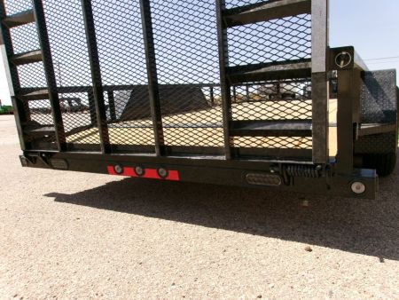 New 2026 Load Trail 77x14 Tandem Utility w/ 2'Dove & 3' Ramp Gate 7k