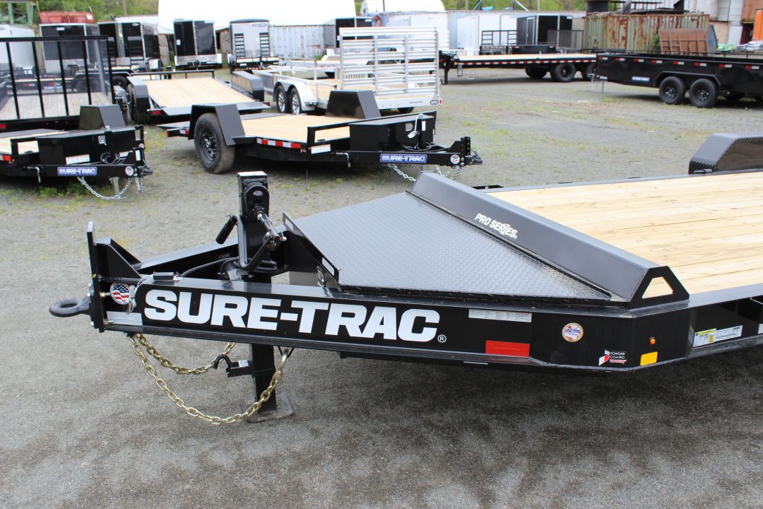 New 2026 Sure-Trac 7x18 17.6K Pro Series Equipment Trailer