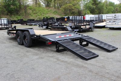 New 2026 Sure-Trac 7x18 17.6K Pro Series Equipment Trailer