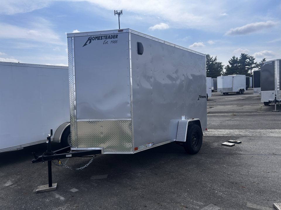 New 2026 Homesteader Trailer 6 X 10 FT INTREPID CARGO TRAILER RAMP DOOR 6 FT 6 IN INT HT