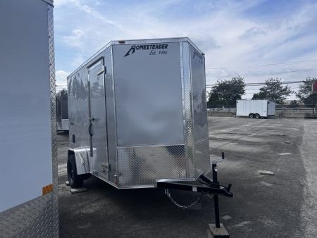 New 2026 Homesteader Trailer 6 X 10 FT INTREPID CARGO TRAILER RAMP DOOR 6 FT 6 IN INT HT