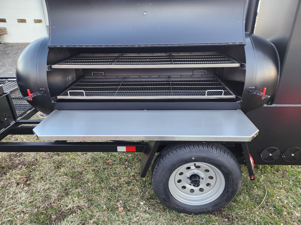 New 2026 Meadow Creek TS250 Smoker BBQ Grill Trailer