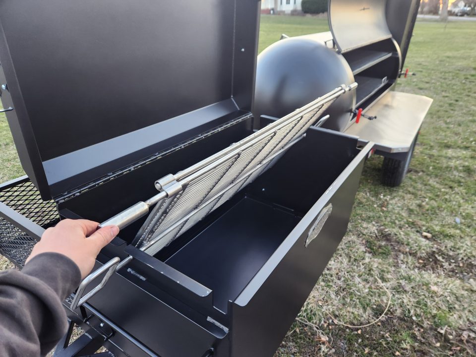 New 2026 Meadow Creek TS250 Smoker BBQ Grill Trailer