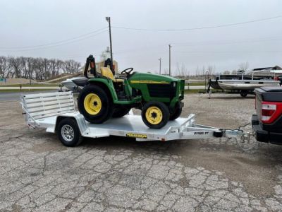 New 8214H-S-EL-BT-RTD Aluma Utility Trailer