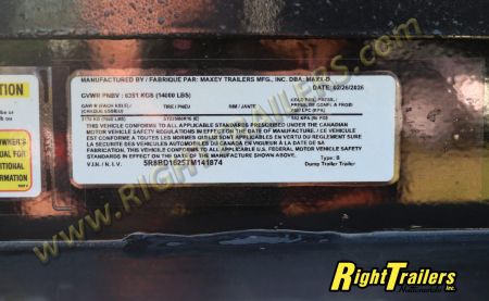 New 2026 7X16 MAXX-D DUMP TRAILER