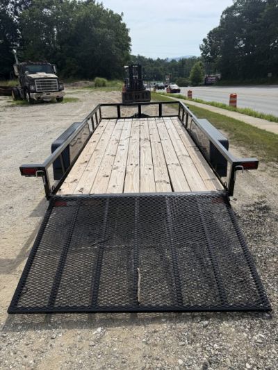 New 2026 Down 2 Earth Trailers DTE7614UT35B Utility Trailer / 76"x14' / TUBE RAIL / SEALED LIGHTS