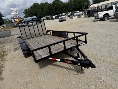 New 2026 Down 2 Earth Trailers DTE7614UT35B Utility Trailer / 76"x14' / TUBE RAIL / SEALED LIGHTS