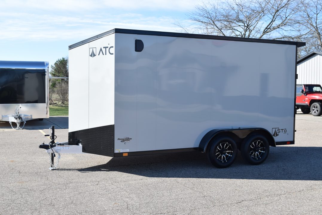 New ATC 7x14 STO 400 ALUMINUM CARGO TRAILER