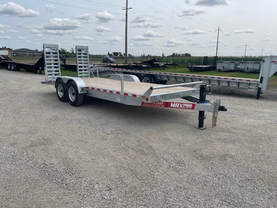 New 2027 Canada Trailers Galvanized 20FT Equipment Trailer 2-8k axles
