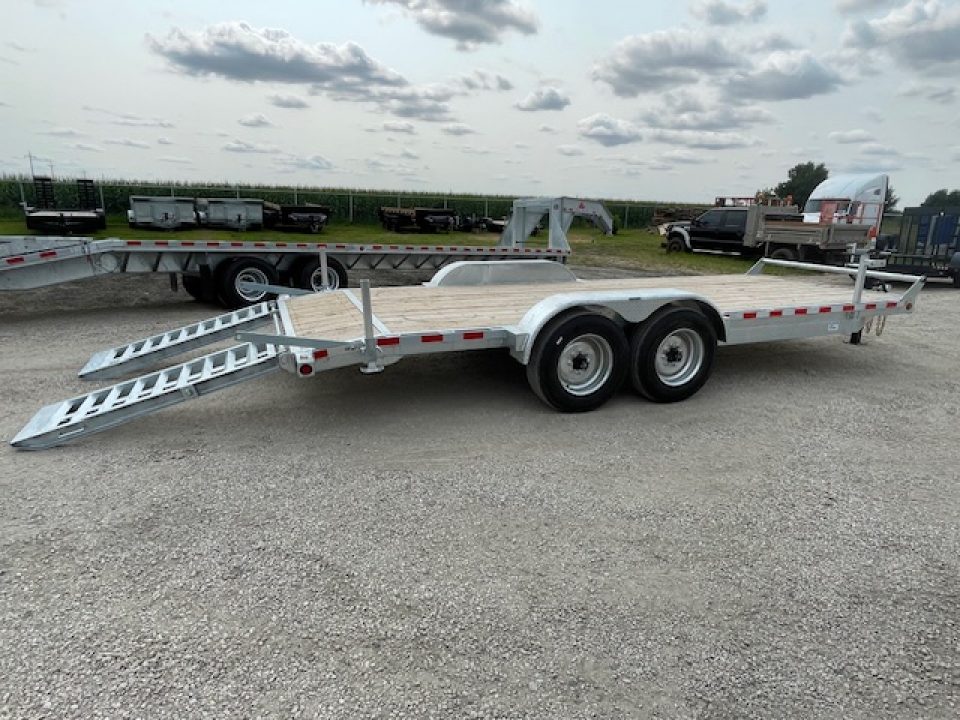 New 2027 Canada Trailers Galvanized 20FT Equipment Trailer 2-8k axles