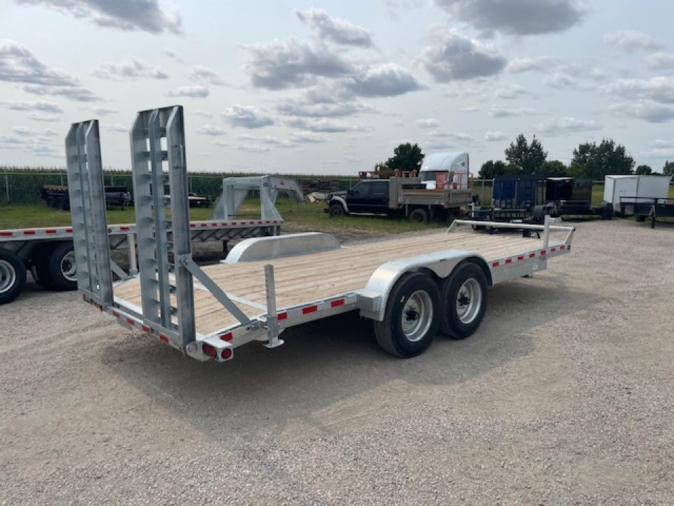 New 2027 Canada Trailers Galvanized 20FT Equipment Trailer 2-8k axles