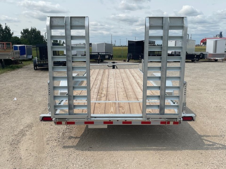 New 2027 Canada Trailers Galvanized 20FT Equipment Trailer 2-8k axles