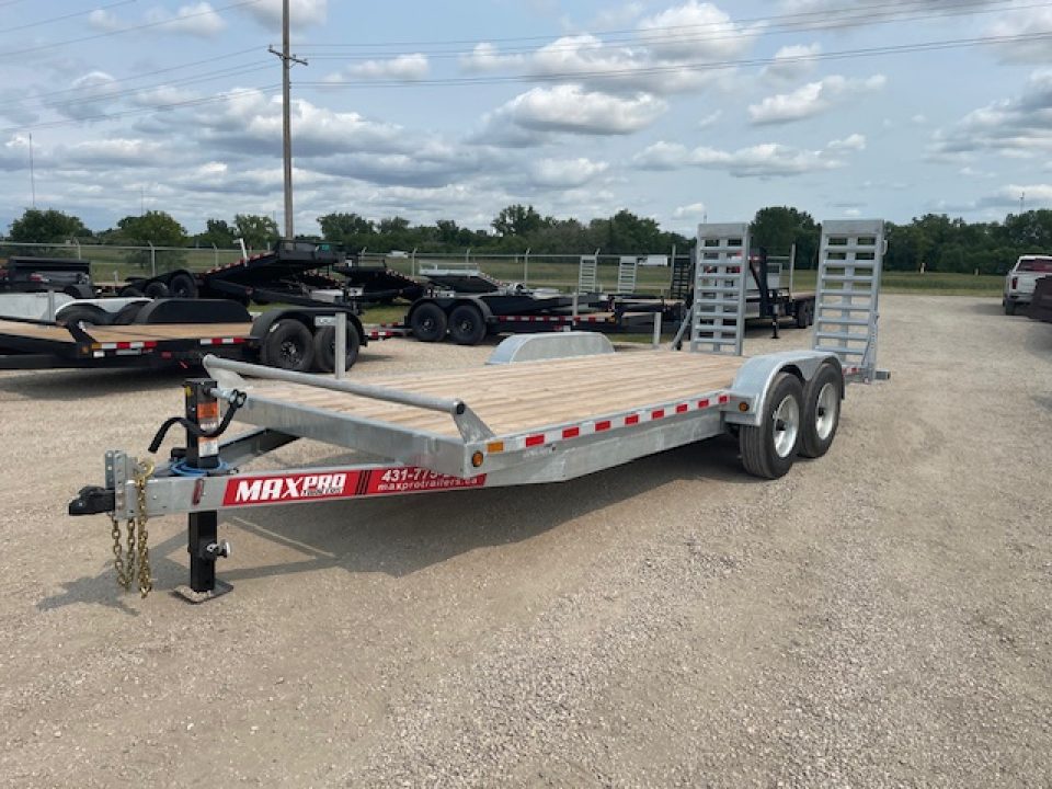 New 2027 Canada Trailers Galvanized 20FT Equipment Trailer 2-8k axles