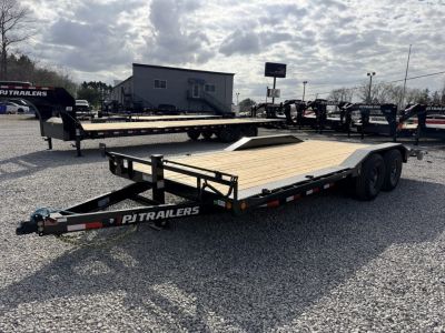 New 2026 PJ Trailers 102X20 TANDEM AXLE CARHAULER (14K GVWR) Equipment Trailer