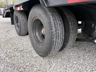 New 2026 PJ Trailers 102X40 GOOSENECK 25K GVWR (MEGA RAMPS) Flatbed Trailer