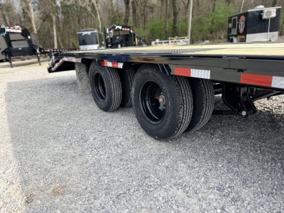 New 2026 PJ Trailers 102X36 GOOSENECK 25K GVWR (MEGA RAMPS) Flatbed Trailer