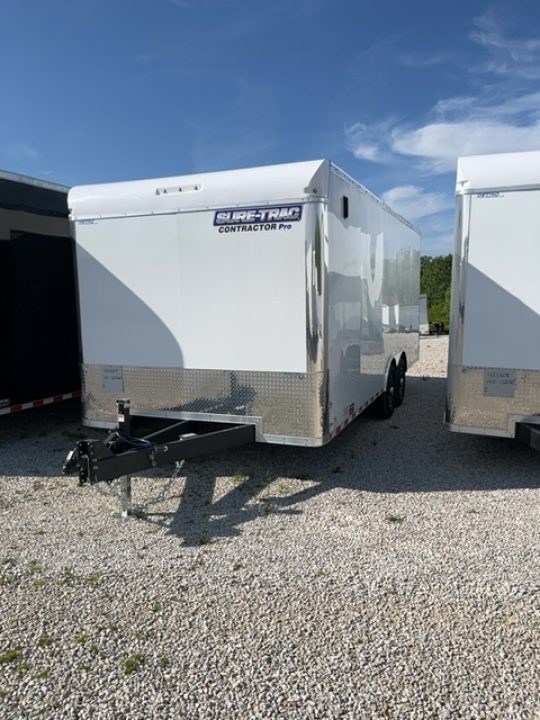 New 2026 Sure-Trac 8.5 x 20 14K Contractor Pro Ramp Door Cargo / Enclosed Trailer