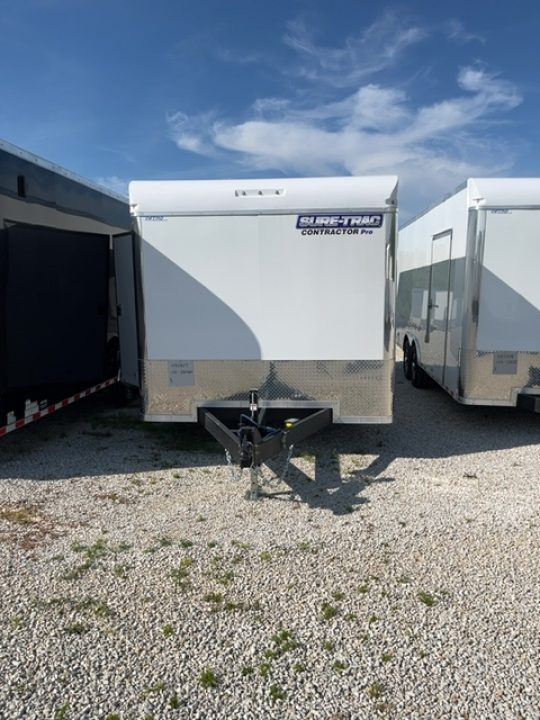 New 2026 Sure-Trac 8.5 x 20 14K Contractor Pro Ramp Door Cargo / Enclosed Trailer