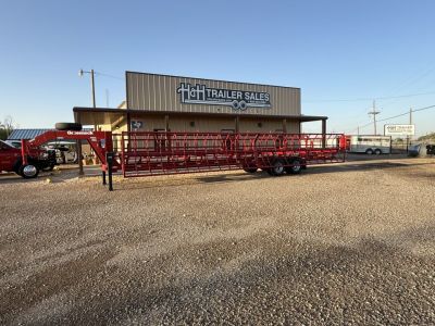 New 2026 Gooseneck Trailer MFG Hay Trailer