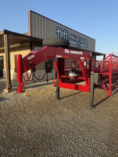 New 2026 Gooseneck Trailer MFG Hay Trailer