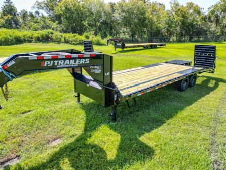 New 2026 8.5X25 PJ Gooseneck Equipment Trailer