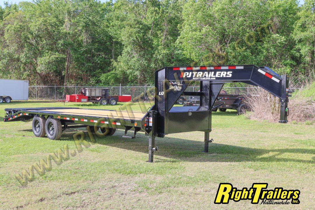New 2026 8.5X25 PJ Gooseneck Equipment Trailer