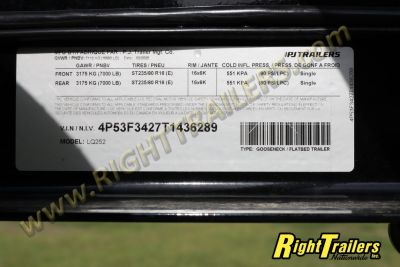 New 2026 8.5X25 PJ Gooseneck Equipment Trailer