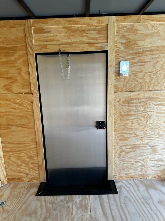 New 2027 8.5x20 Car Hauler 5200 lb torsions Black poly-Blackout- Enclosed Car Hauler