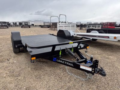New 2026 Load Trail 12' Single Axle Scissor Hauler Flatbed Trailer
