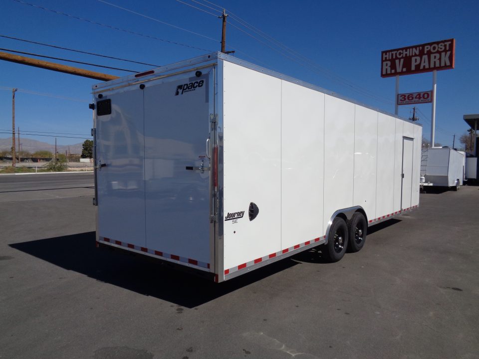 New 2026 Pace American * Journey SE * 8.5x28Ft Tandem Axle 14k Enclosed Car Hauler