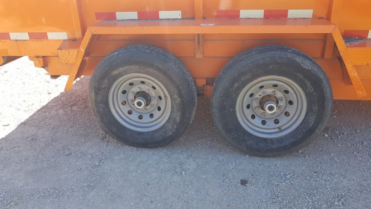 Used 2022 Snake River 82x14 Scissor Dump14K Dump Trailer