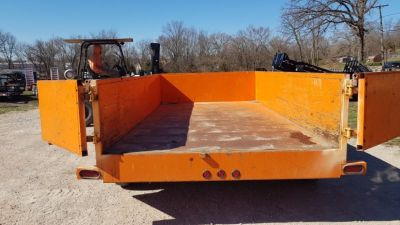 Used 2022 Snake River 82x14 Scissor Dump14K Dump Trailer